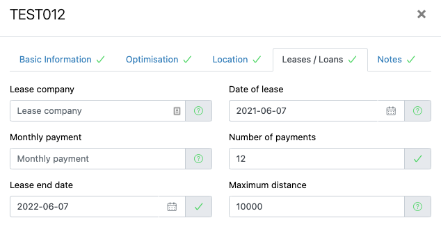 Leasing Management